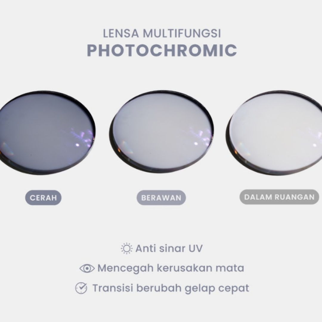 Lensa Photochromic (Lensa Berubah Warna)